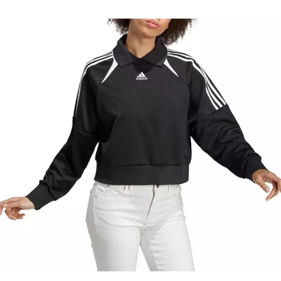 adidas Women's Tiro Suit Up Track Sweatshirt - Picture 4 of 6